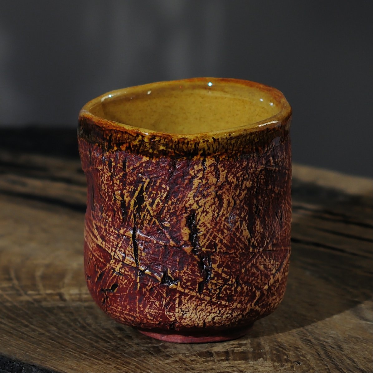artisan ceramic yunomi cup 160ml