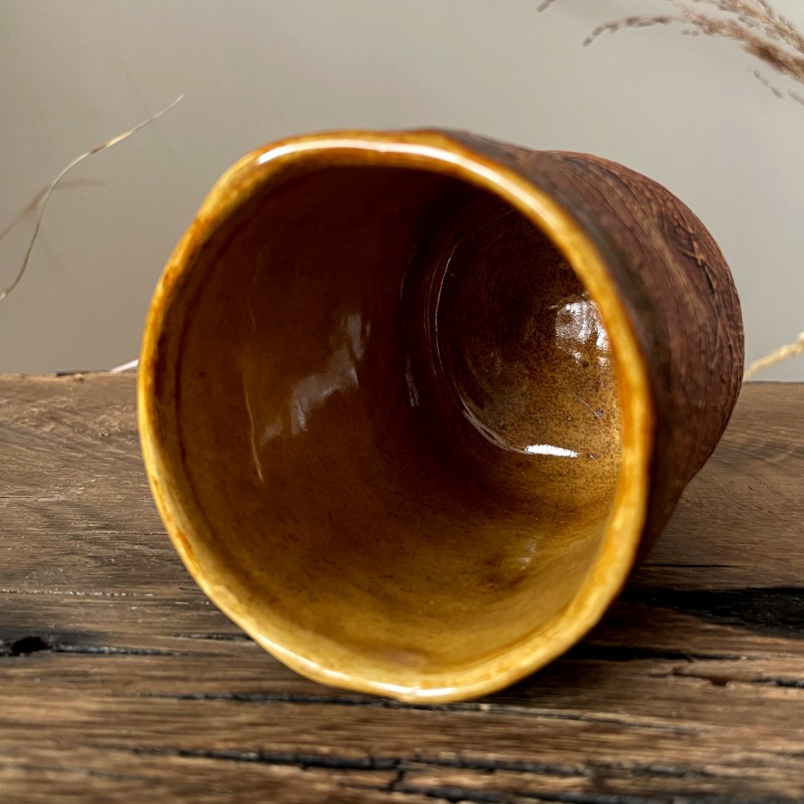 Handmade Ceramic Yunomi Tumbler – WHISPER, 230ml - Image 8