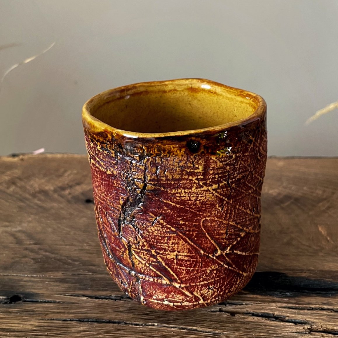 Handmade Ceramic Yunomi Tumbler – WHISPER, 230ml - Image 7