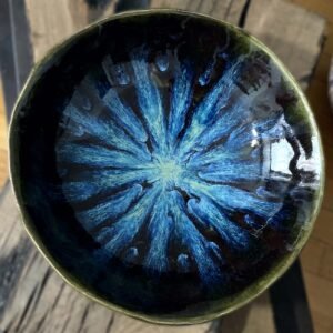 handmade ceramic bowl 26 cm decorative fruit bowl