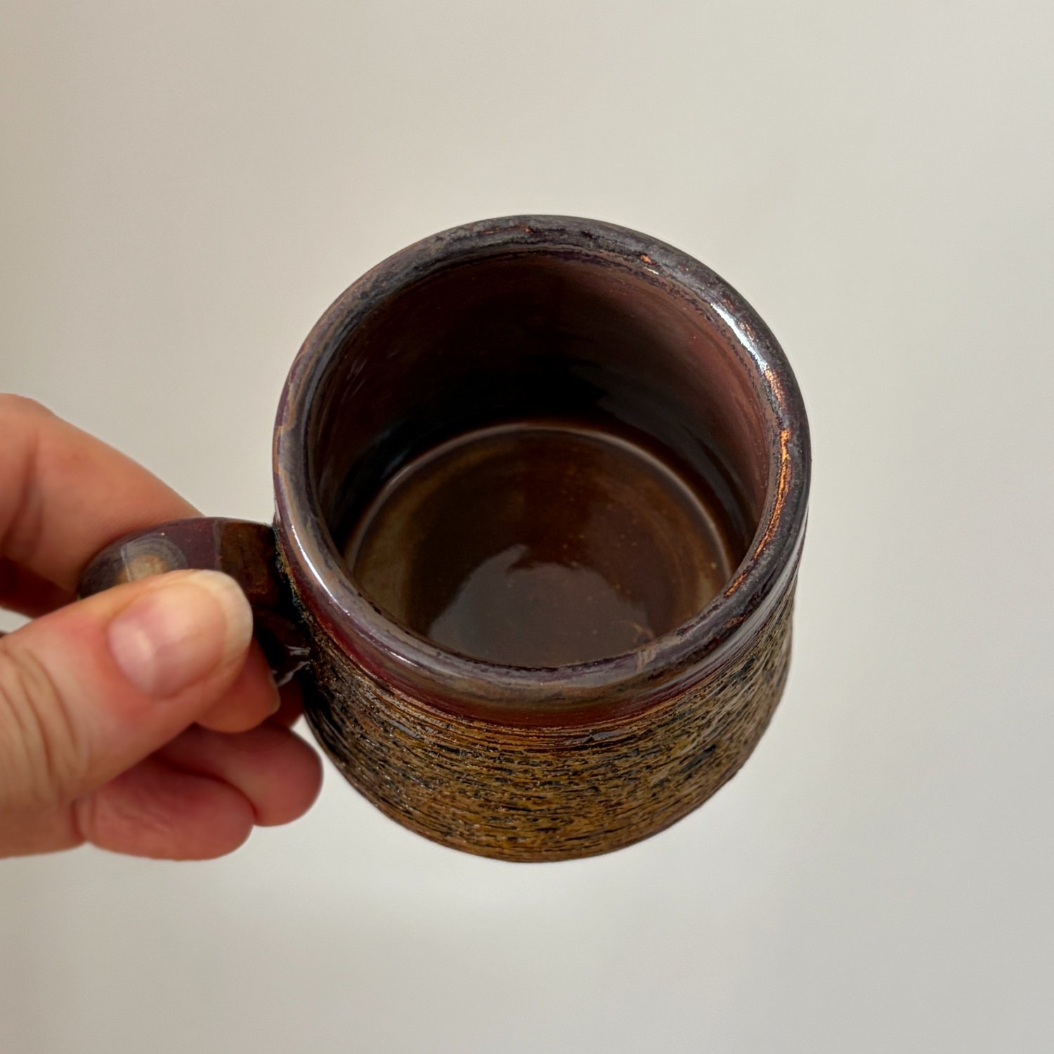 Artisan Ceramic Espresso Cup - Drevo - 100 ml - Image 5