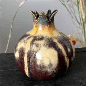 Pottery Pomegranate