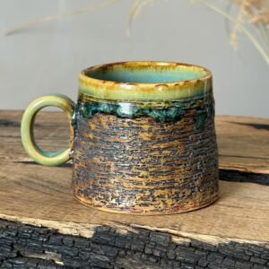 Rustic Handmade Pottery Mug - 150 ml
