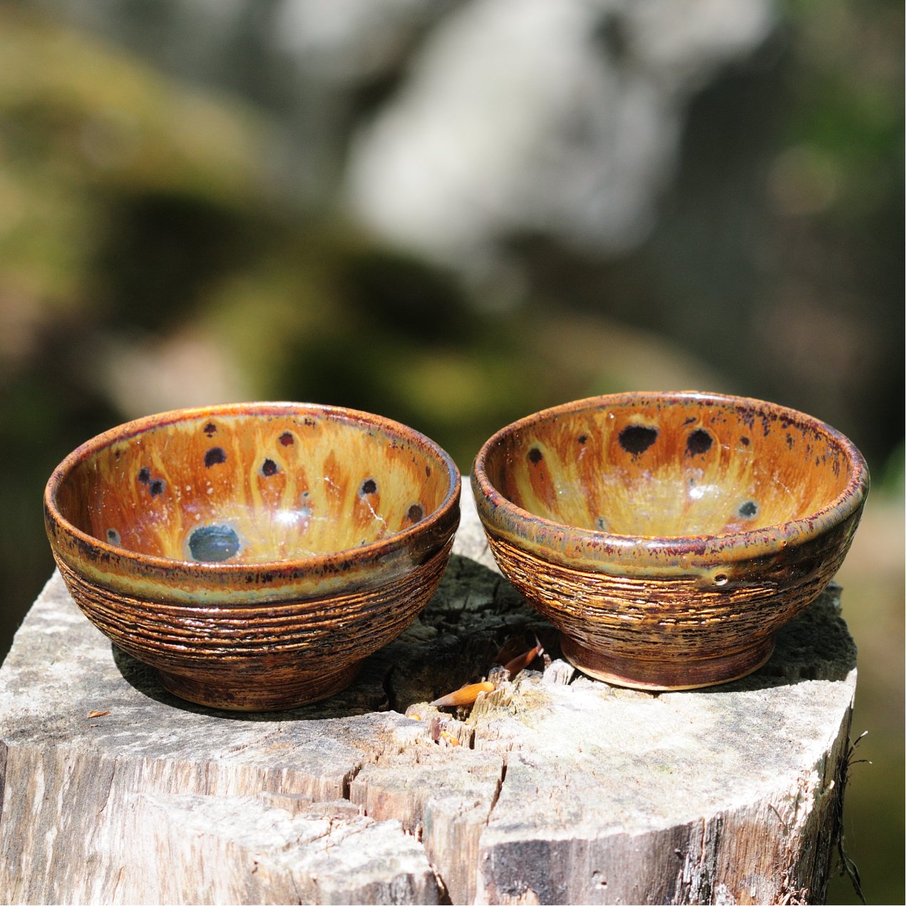 Набір маленьких піал ручної роботи, керамічні чаші для тестування чаю